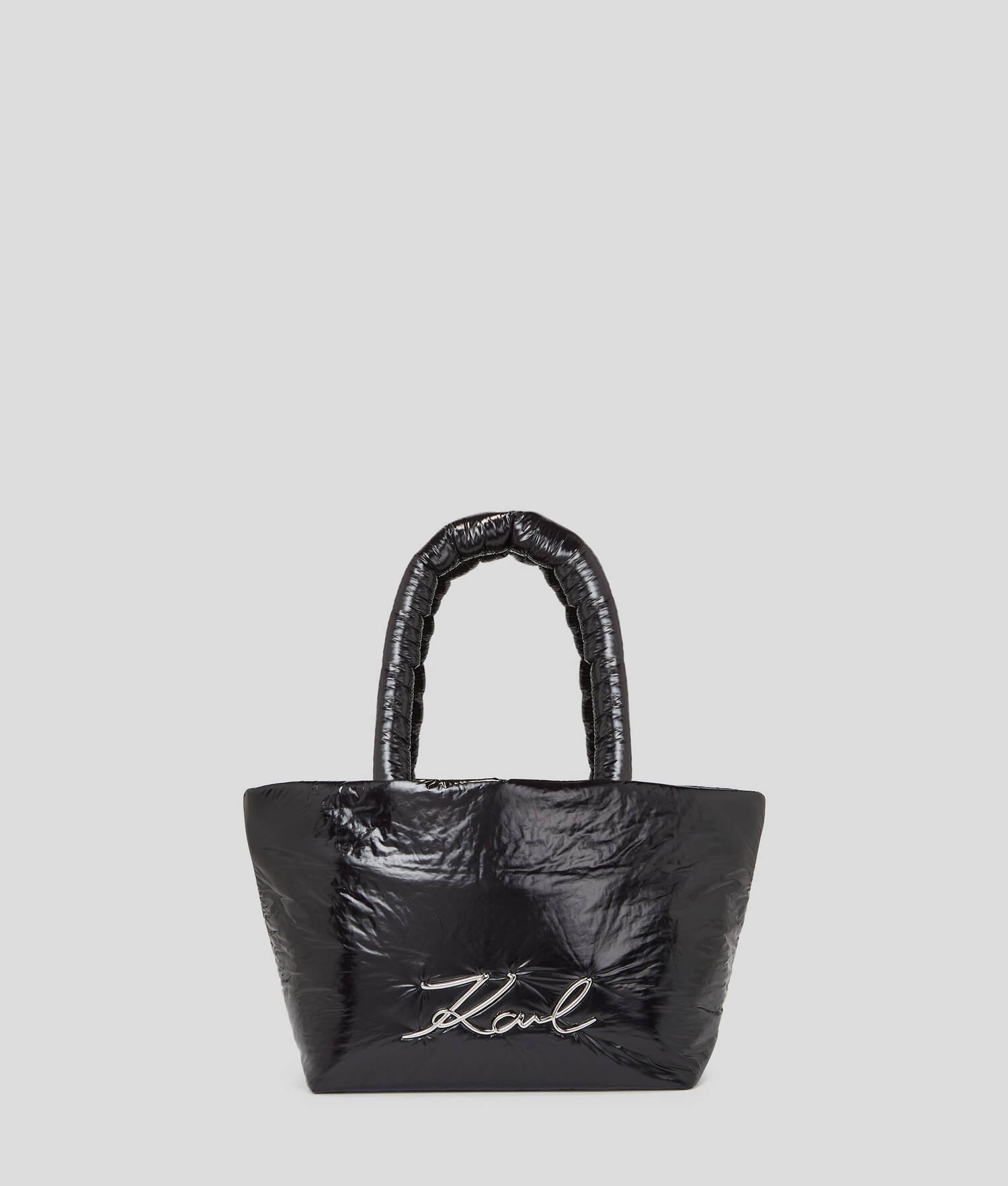 K/SIGNATURE SOFT MEDIUM TOTE BAG Product Image