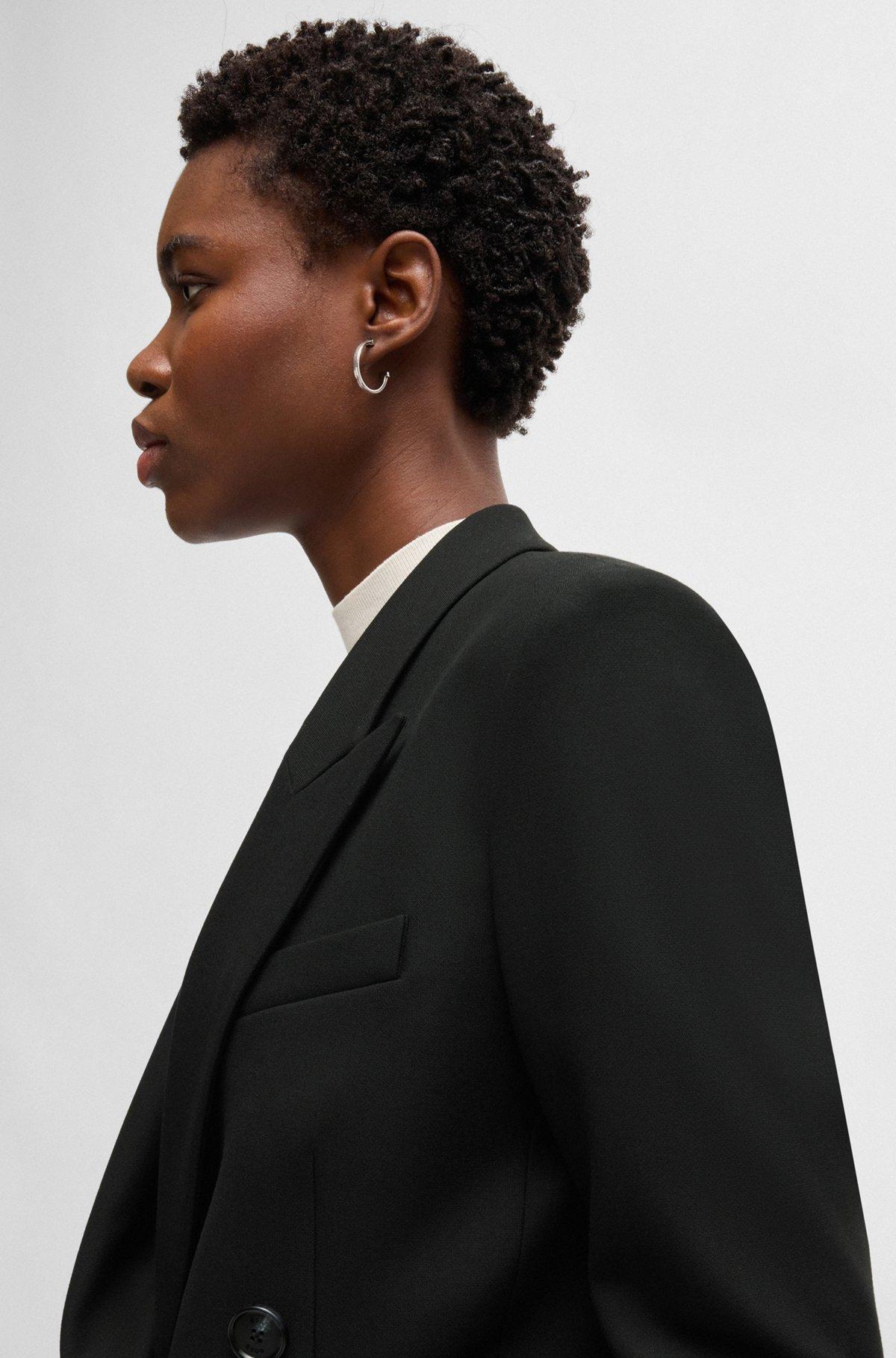 Regular-fit jacket with double-breasted closure Product Image