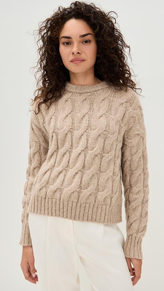 Jenni Kayne Cable Serena Crewneck | Shopbop Product Image