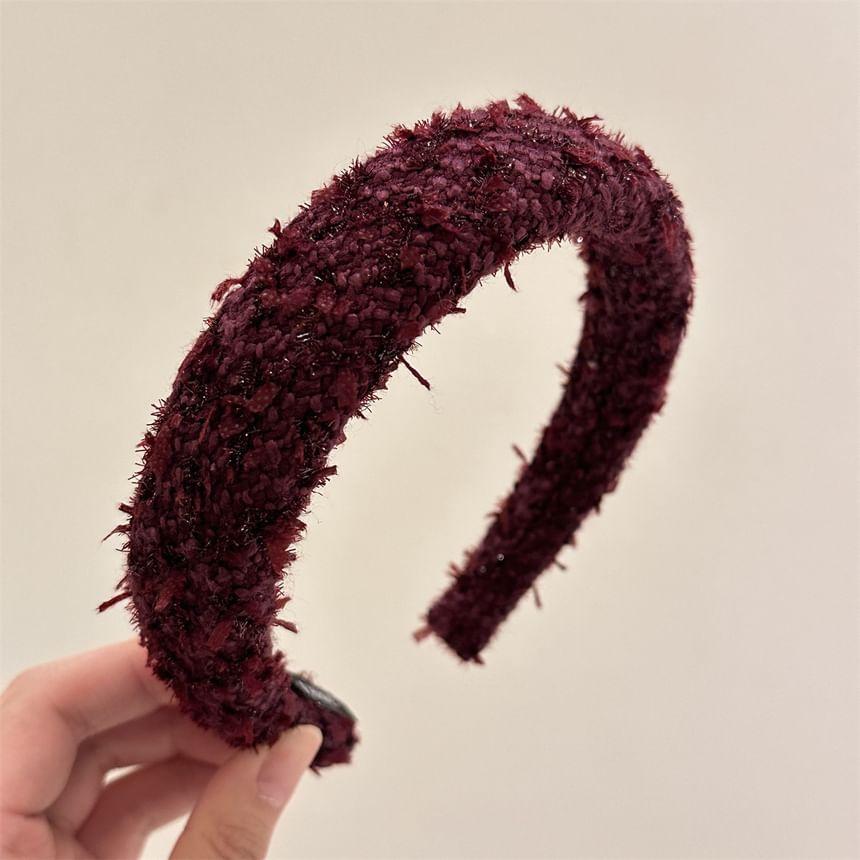 Plain Furry Headband Product Image