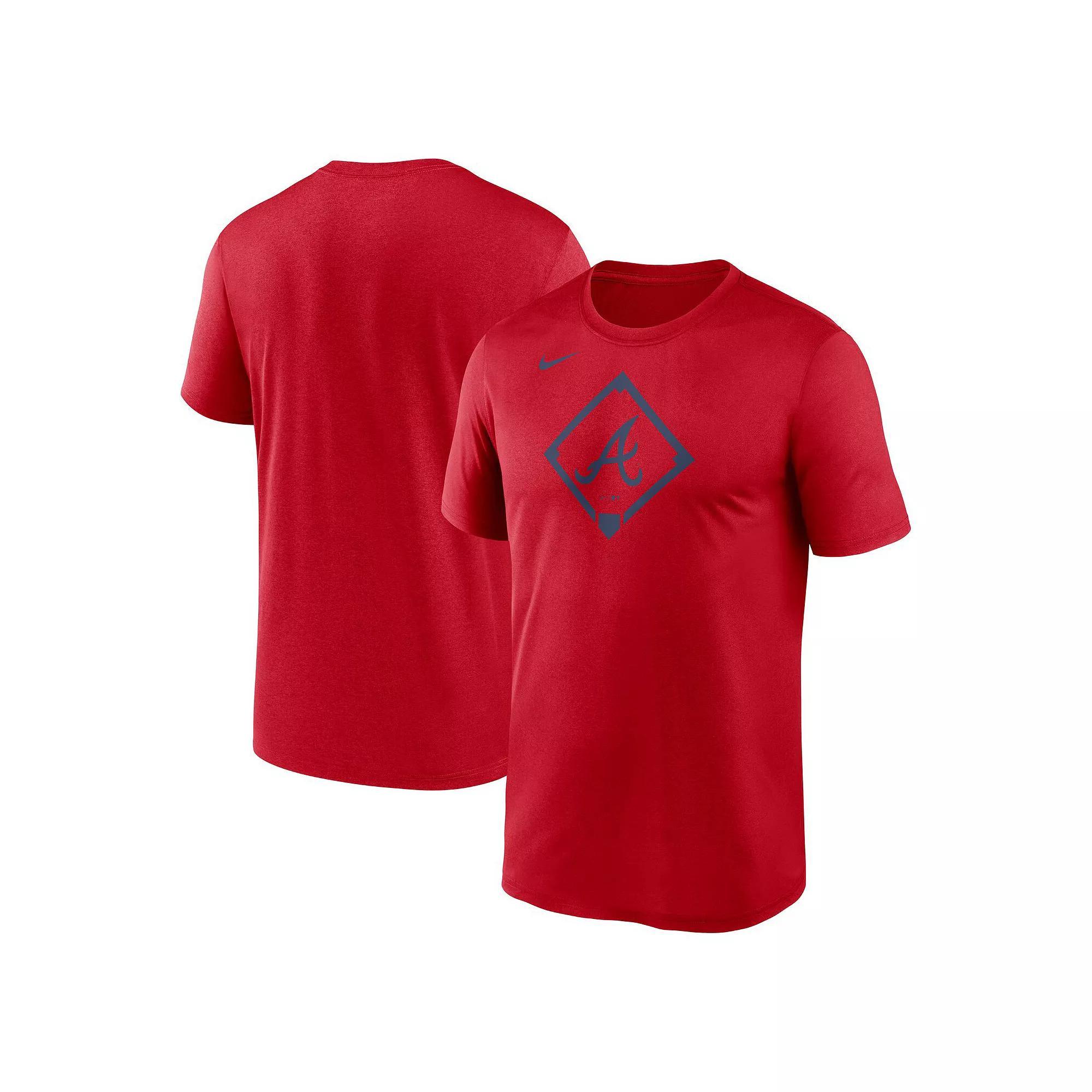 Men's Nike Red Atlanta Braves Icon Legend Performance T-Shirt, Size: Small Product Image