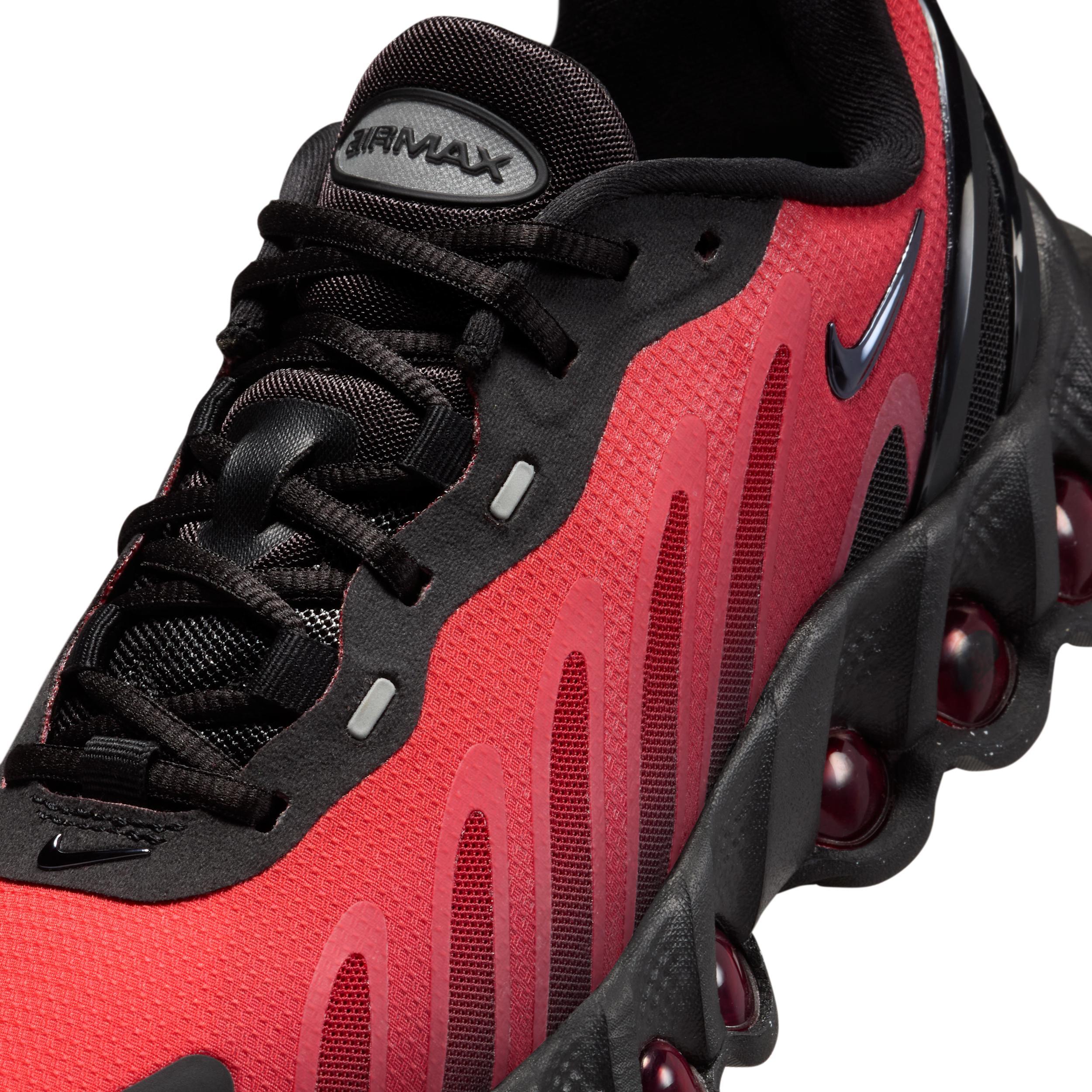 Nike Big Kids Air Max Dn8 Casual Shoes in Black/University Red/Bright Crimson Product Image