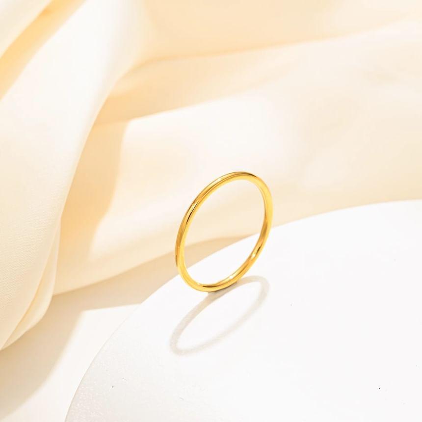 Metal Plain Ring Product Image