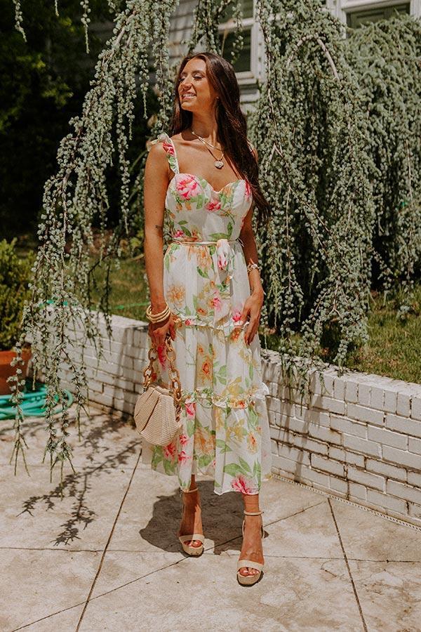 Believe In Love Floral Midi Product Image