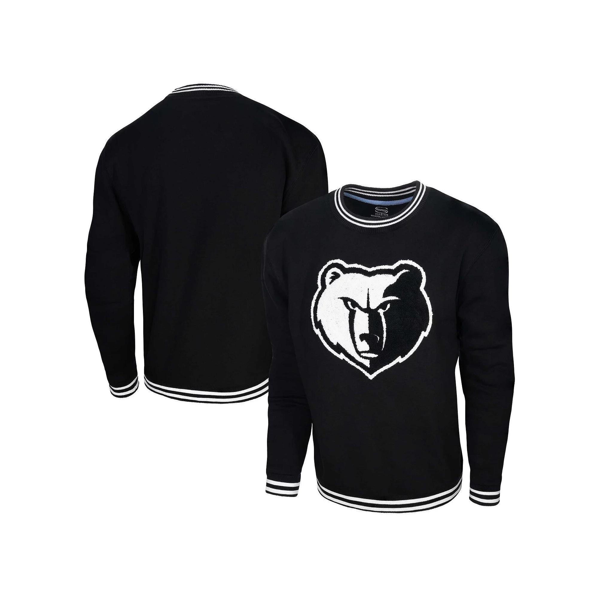 Men's Stadium Essentials Heather Gray Memphis Grizzlies Club Level Pullover Sweatshirt, Size: XL, Grz Grey Product Image