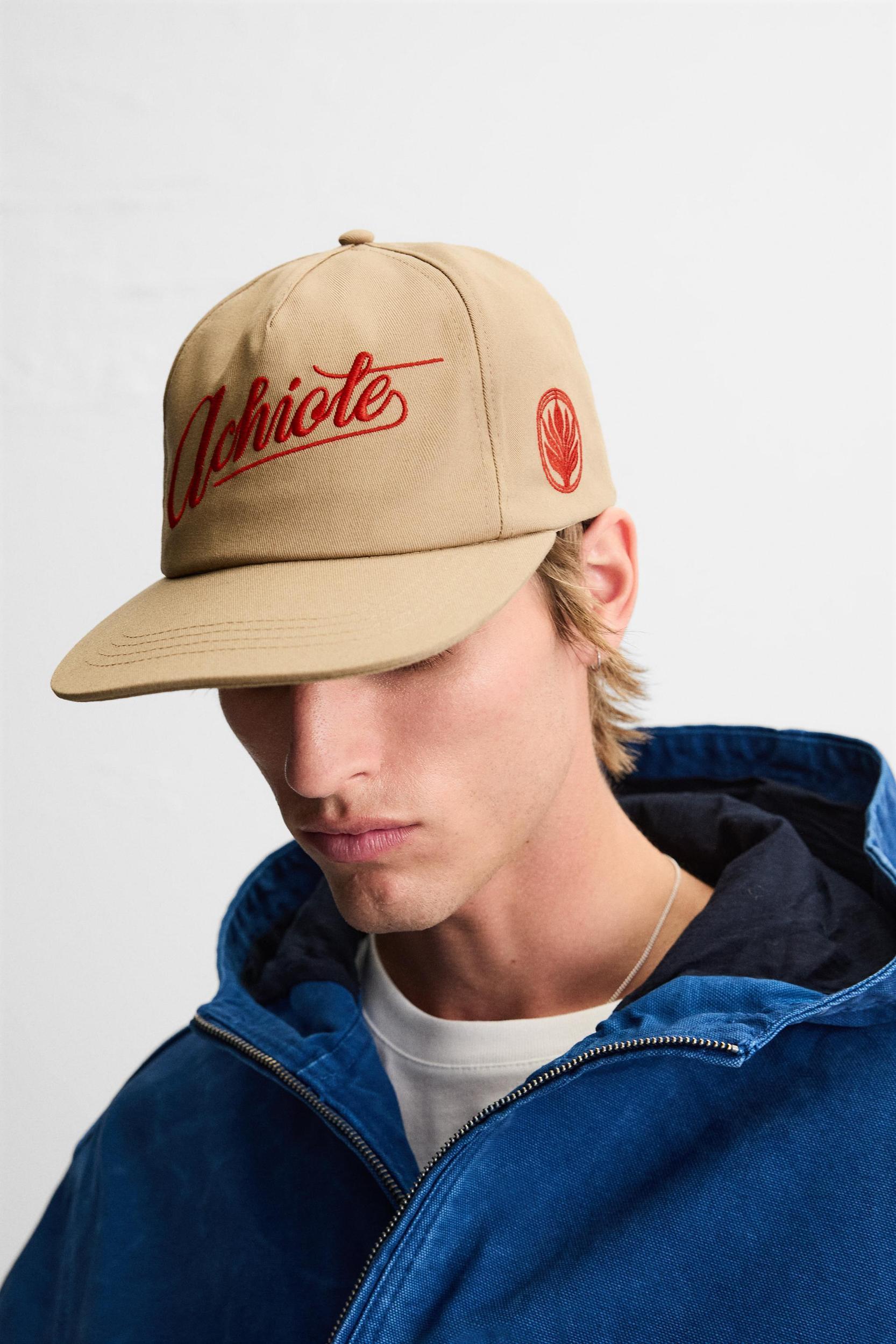 FLAT BILL EMBROIDERED CAP Product Image