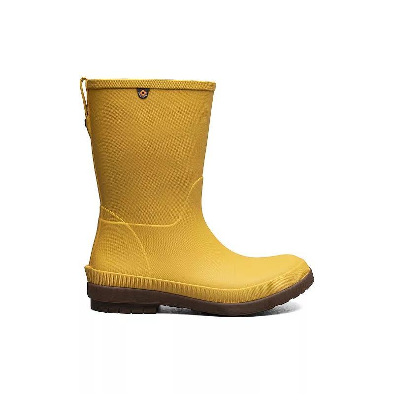 Bogs Amanda II Mid Women's Waterproof Rain Boots, Size: 9, Yellow Product Image