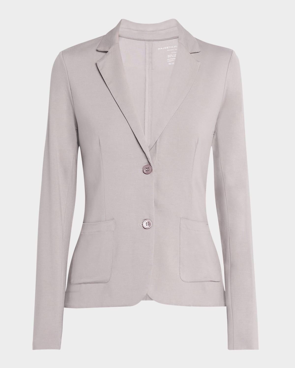 Soft Touch Two-Button Blazer Product Image