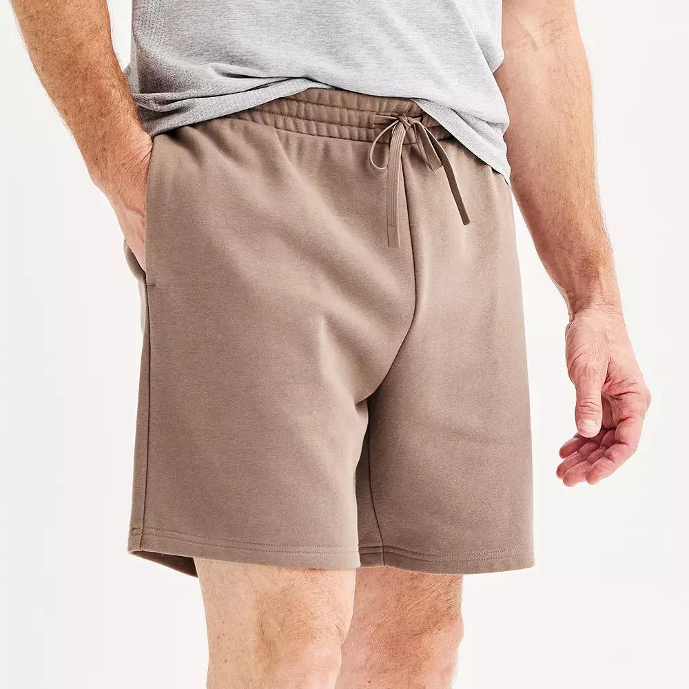 Men's Tek Gear® 7 in. Weekend Shorts, Size: XL, Jute Brown Product Image