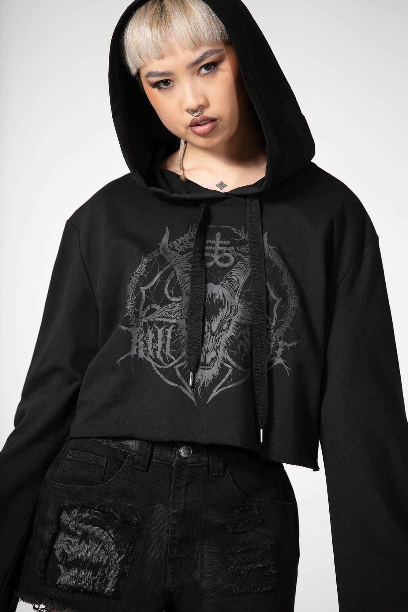 Lost It Cropped Hoodie - Resurrect Female Product Image