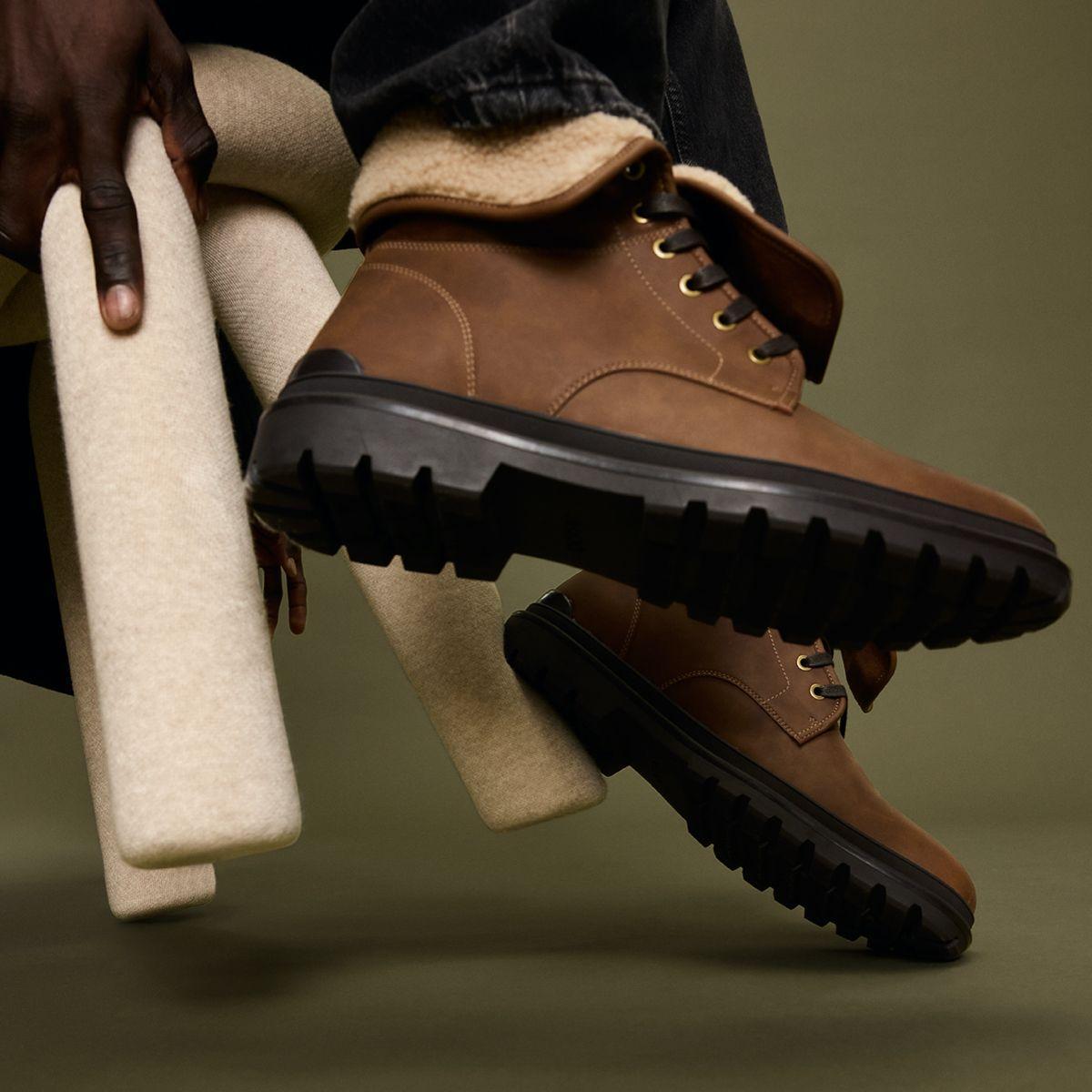 Preliand Medium Brown Men's Lace-up boots | ALDO US Product Image