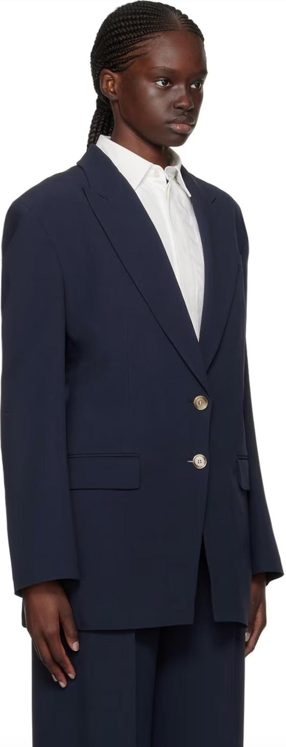 Hugo Boss Jabuckle1 Backless Navy Blazer Product Image