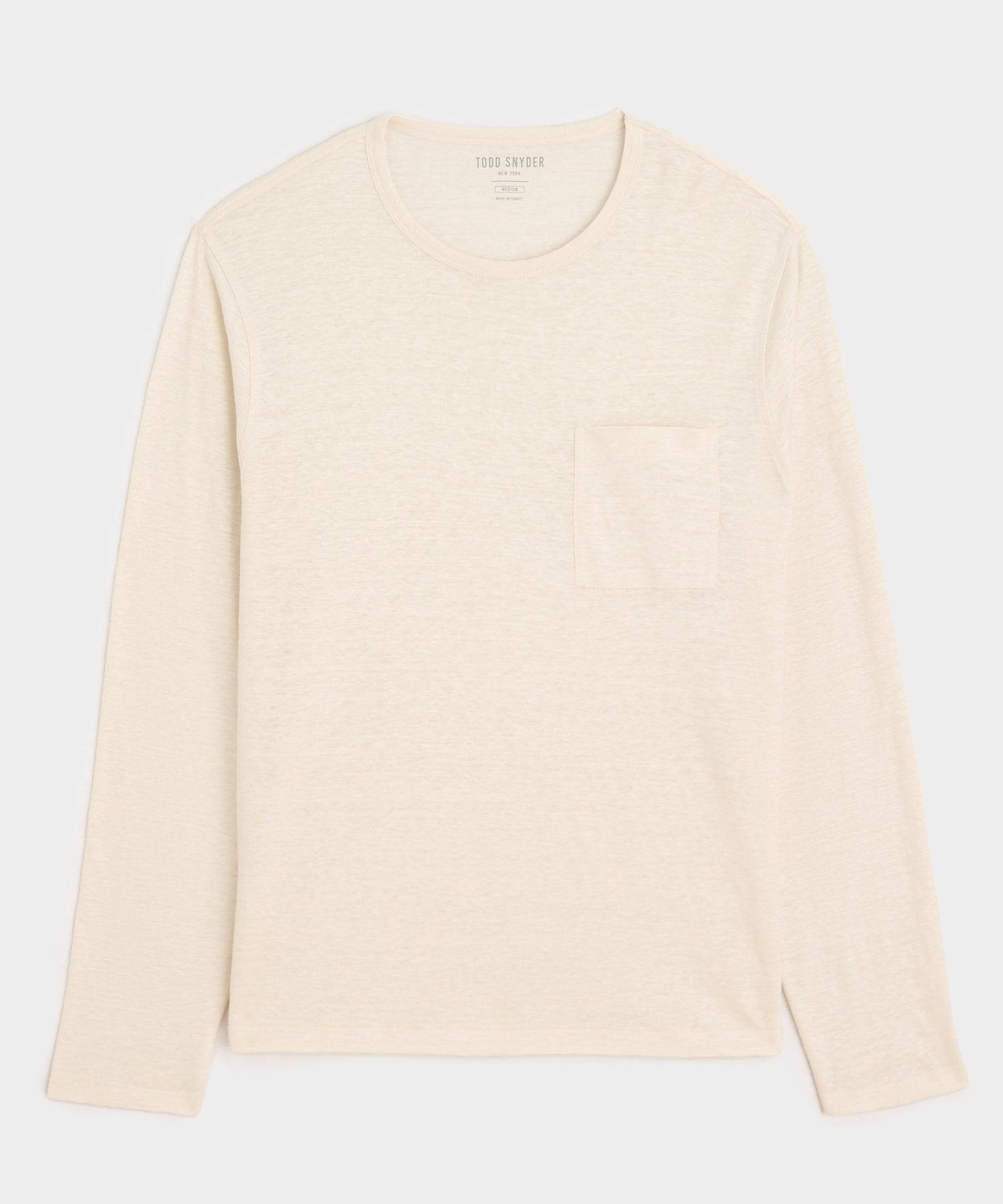 Linen Jersey Pocket Tee Product Image