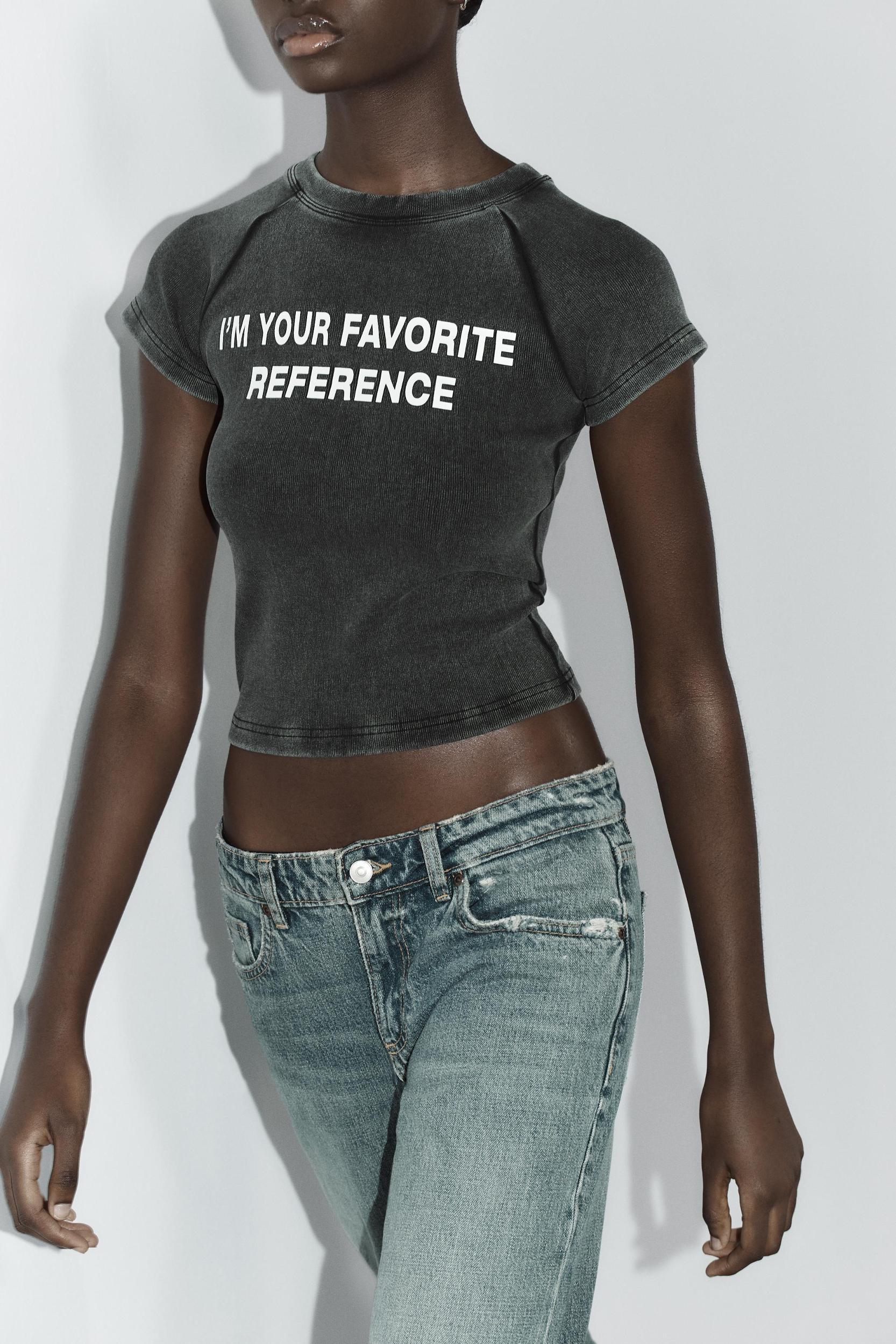 CHARLI XCX© WASHED EFFECT T-SHIRT Product Image