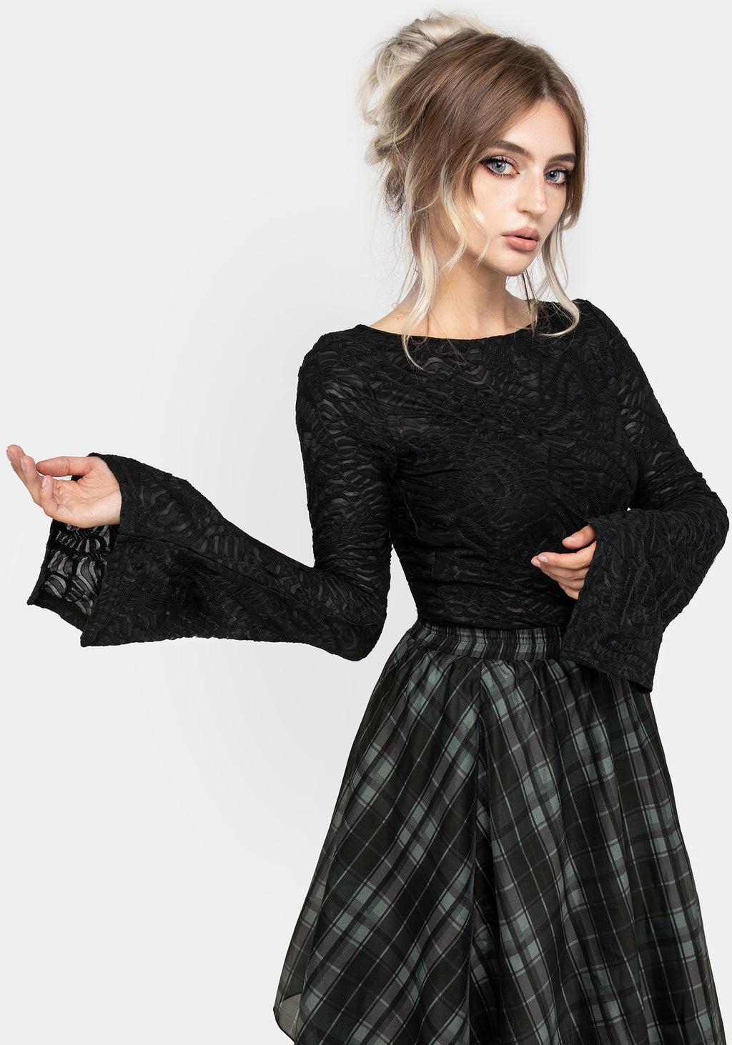 Reinette Flute Sleeve Top Product Image
