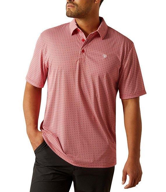 Ariat Men's All Over Print Polo Shirt Product Image