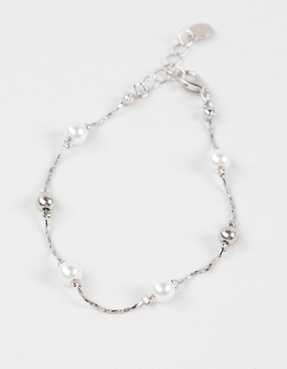 FULL TILT 2 Pack Pearl/Heart Charm Bracelets Product Image