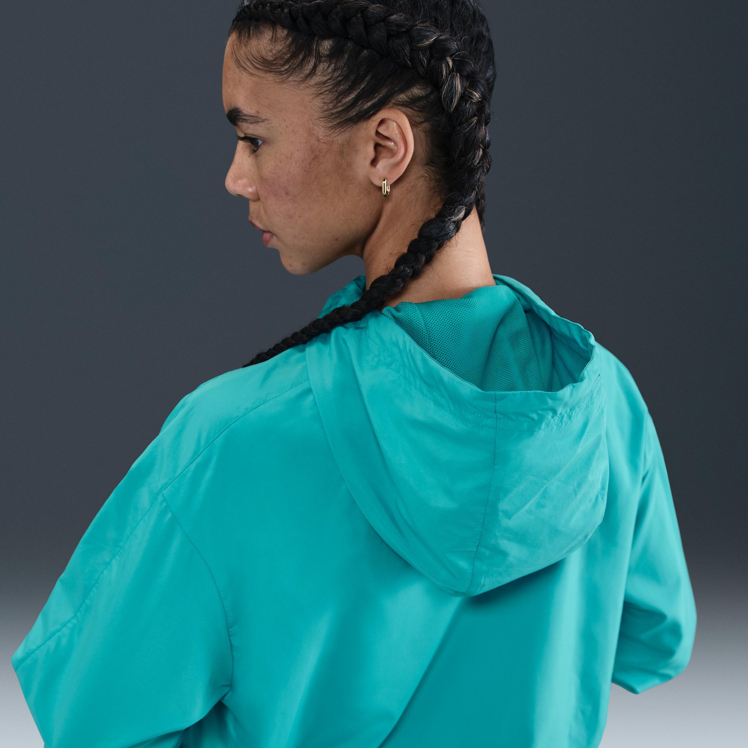 Women's Nike Sportswear Classic Wovens Loose UV Protection Hooded Jacket Product Image