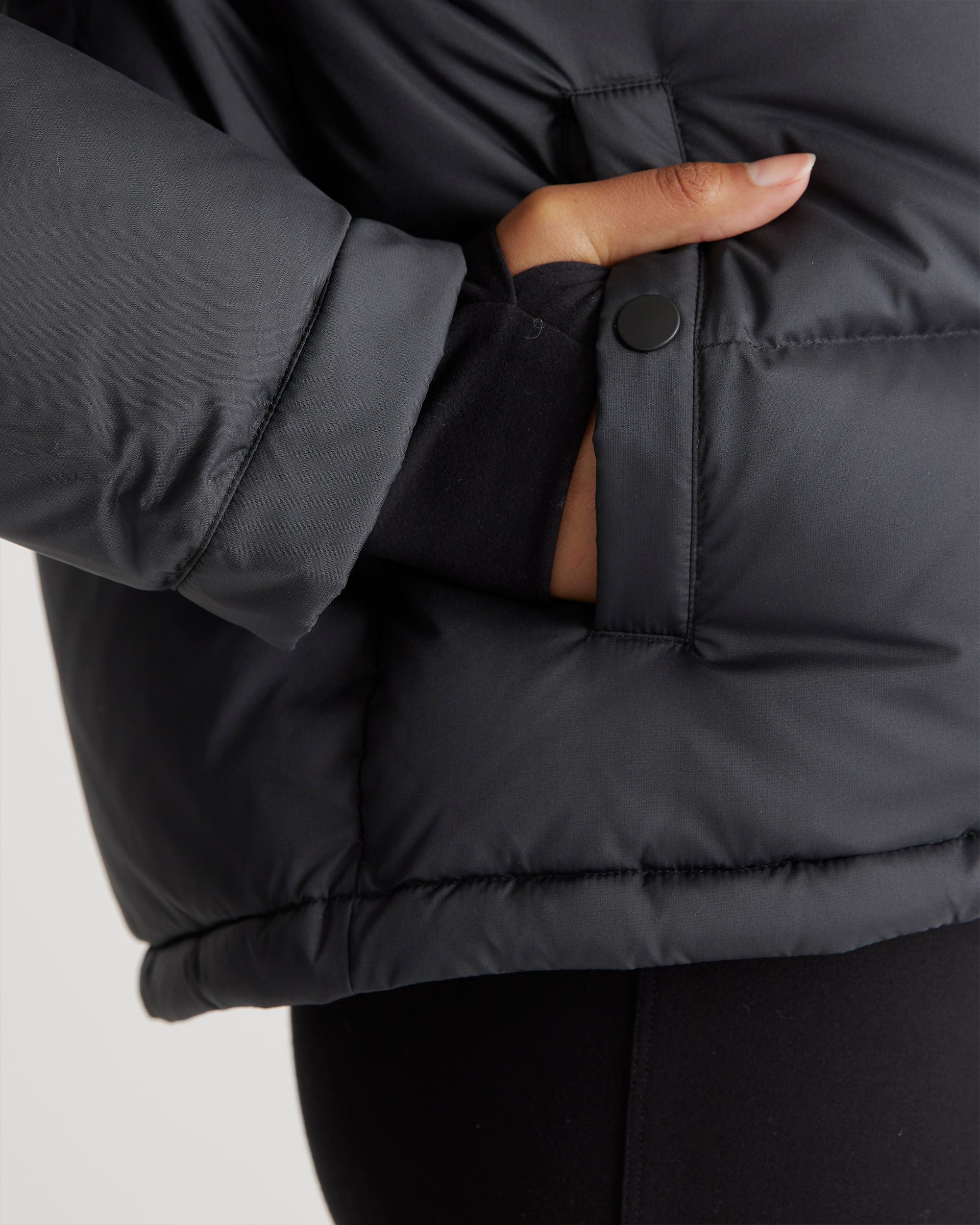 Quince | Women's Responsible Down Cropped Puffer Jacket Size XL, Recycled Polyester Product Image