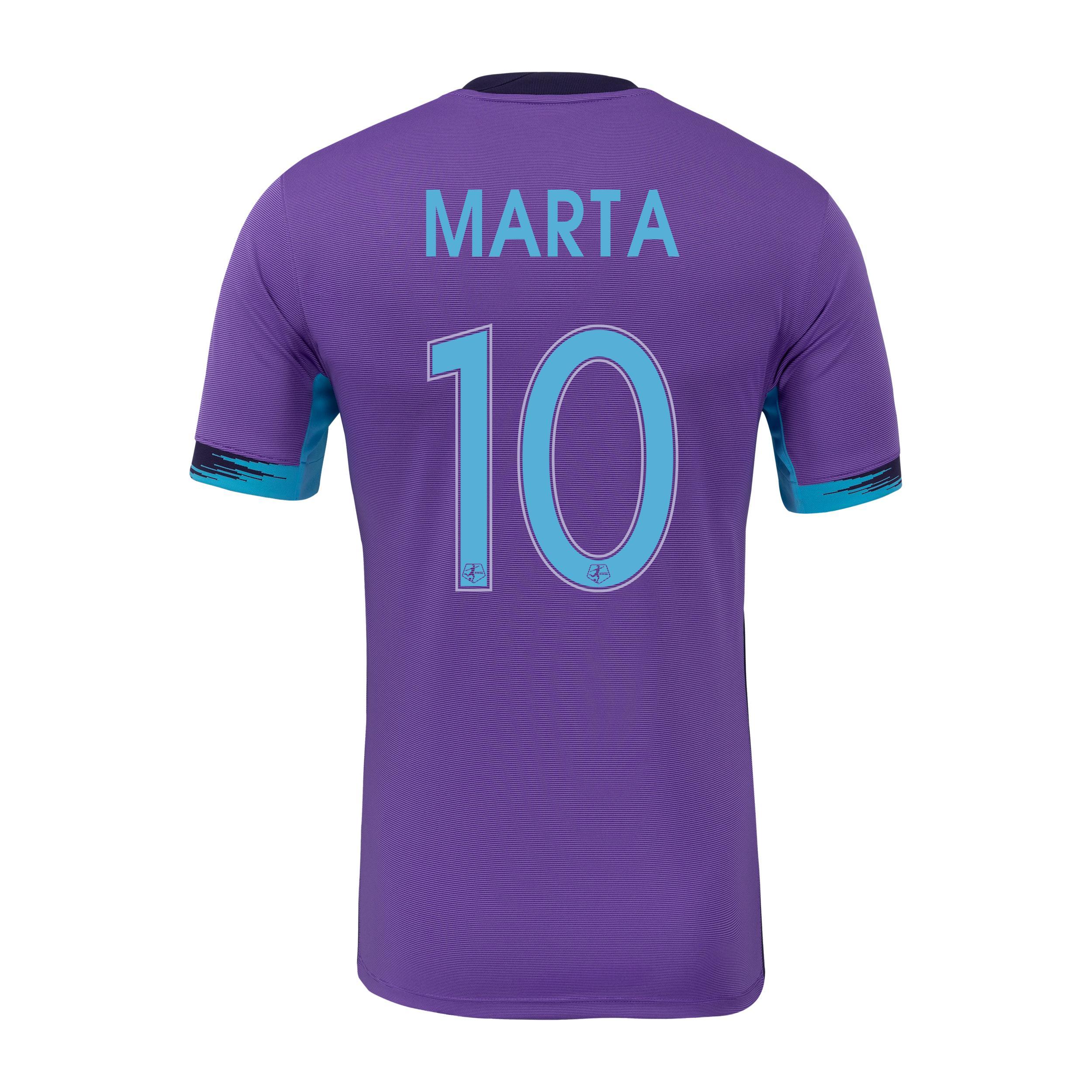 Marta Vieira da Silva Orlando Pride 2025 Stadium Away Nike Men's Dri-FIT NWSL Replica Jersey Product Image