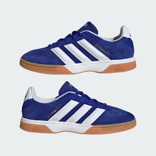 adidas Spezialist Indoor Shoes Lucid Blue 10 Mens Product Image
