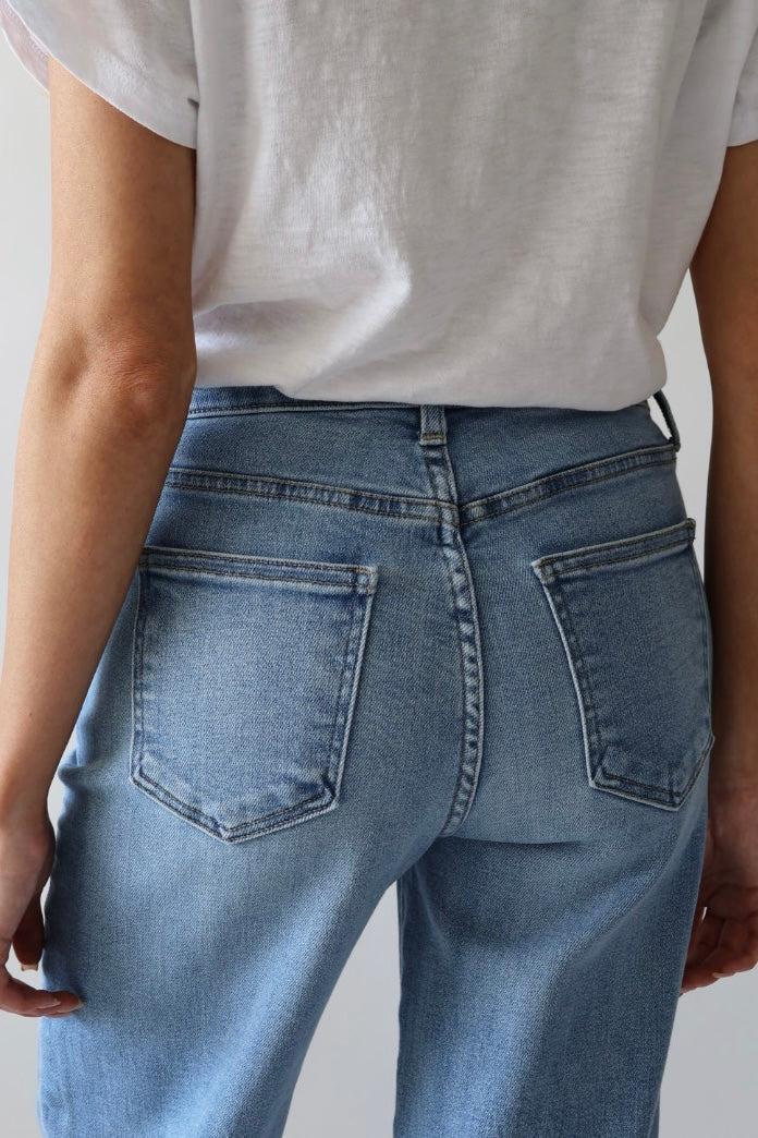 The High Rise Wide Leg Jeans Product Image