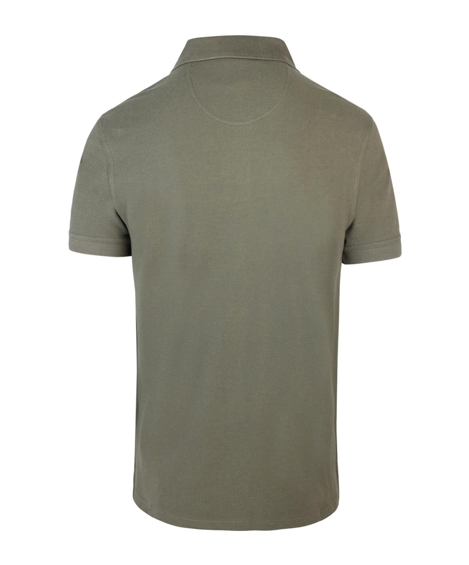 BARBOUR Short-sleeved Polo Shirt In Green Product Image