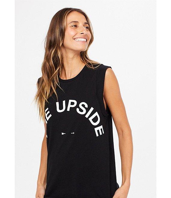 The Upside Sleeveless Graphic Muscle Tank Product Image
