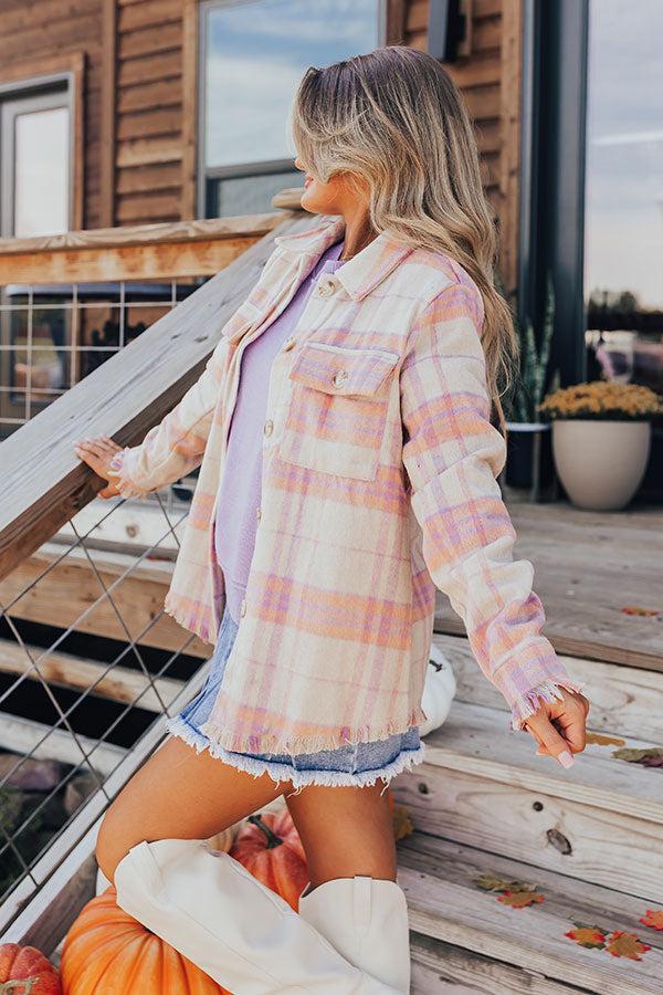 Campfire Cozies Plaid Jacket Product Image