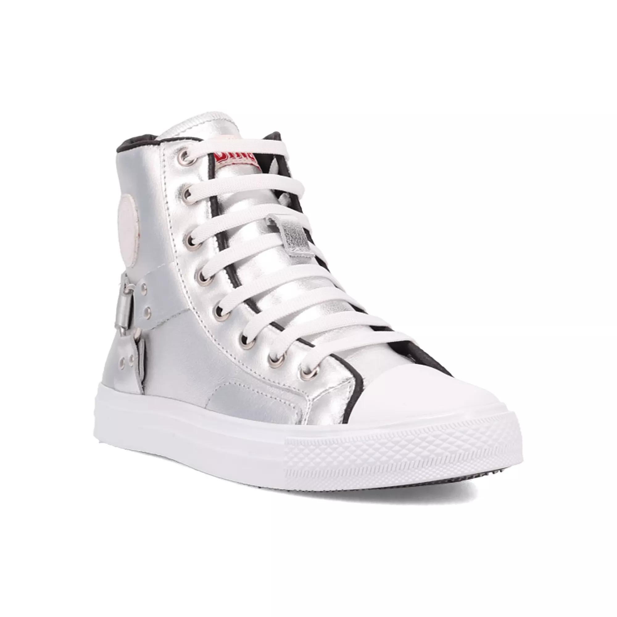 Dingo Knarly Women's Sneakers, Size: 7, Silver Product Image