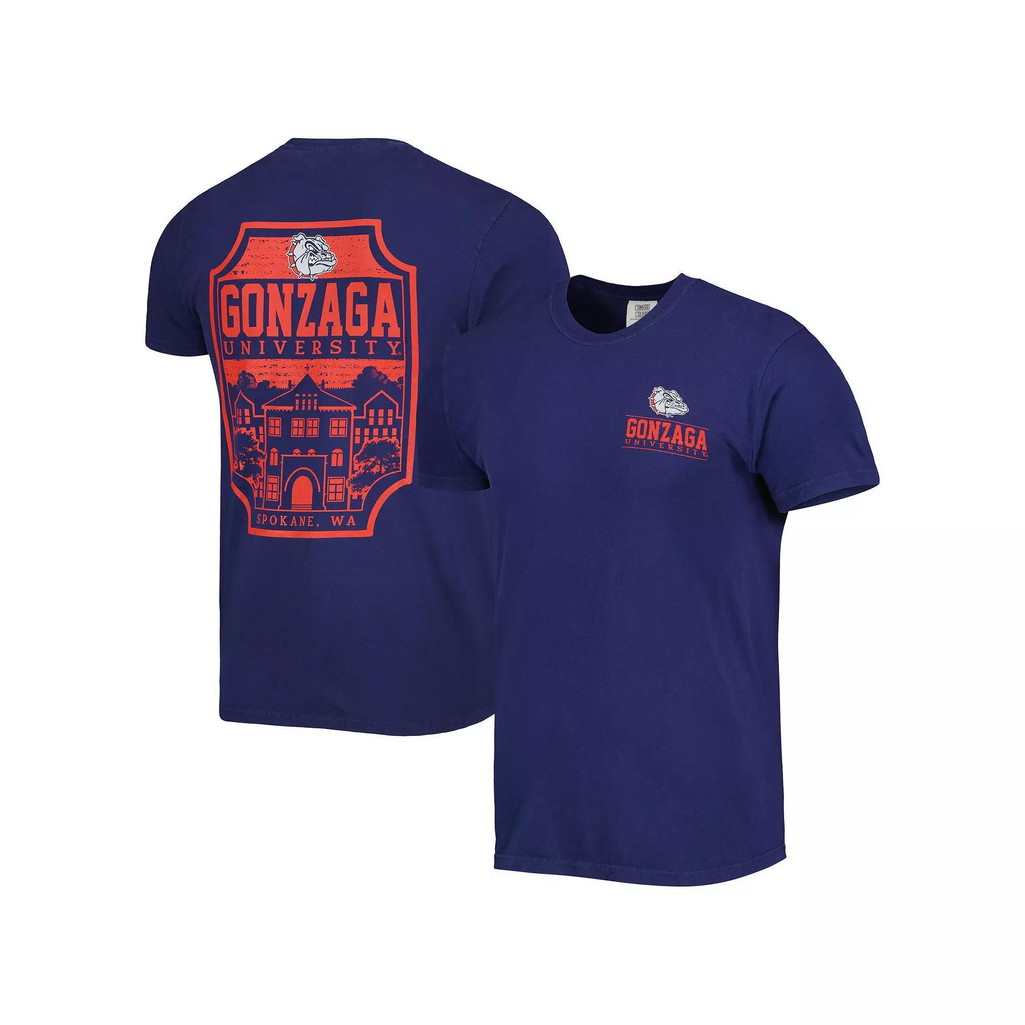 Men's Navy Gonzaga Bulldogs Logo Campus Icon T-Shirt, Size: Large, Zag Blue Product Image