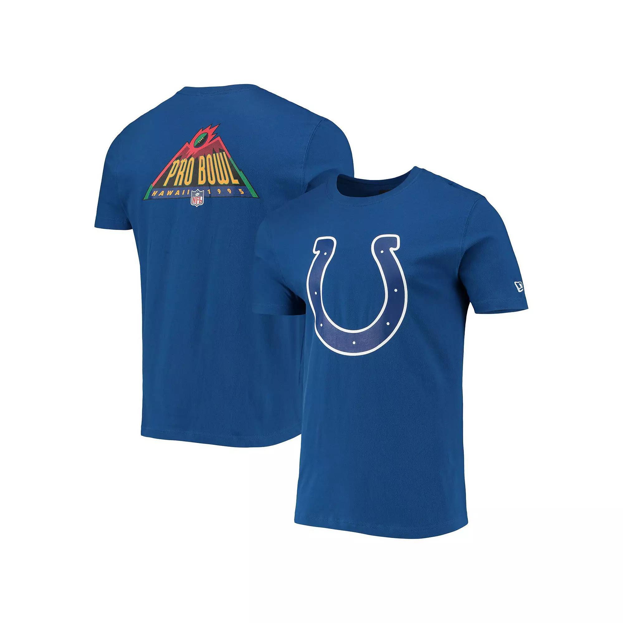 Men's New Era Royal Indianapolis Colts 1995 Pro Bowl T-Shirt, Size: 2XL, Blue Product Image