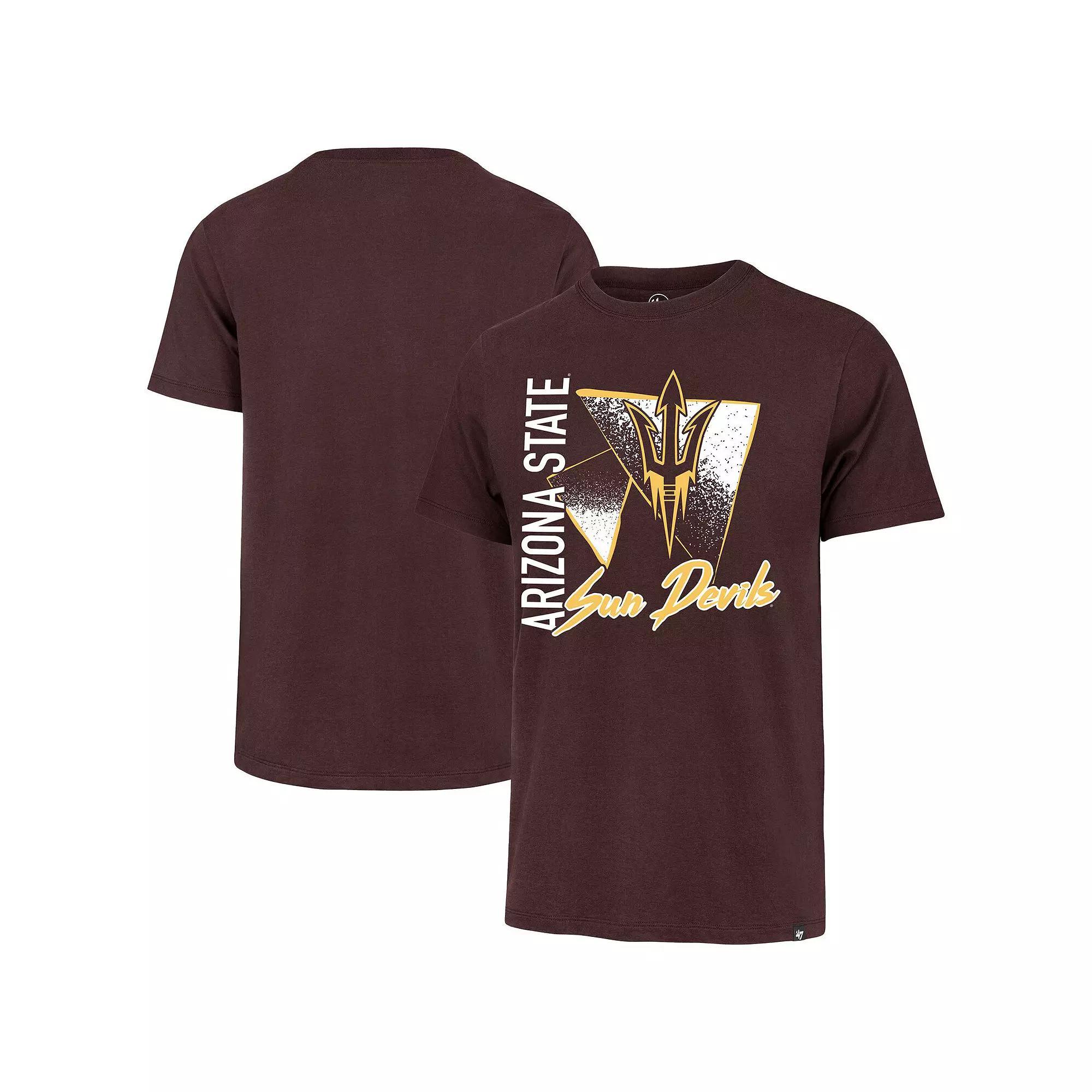 Men's '47 Maroon Arizona State Sun Devils Side Arm Franklin T-Shirt, Size: XL, Red Product Image