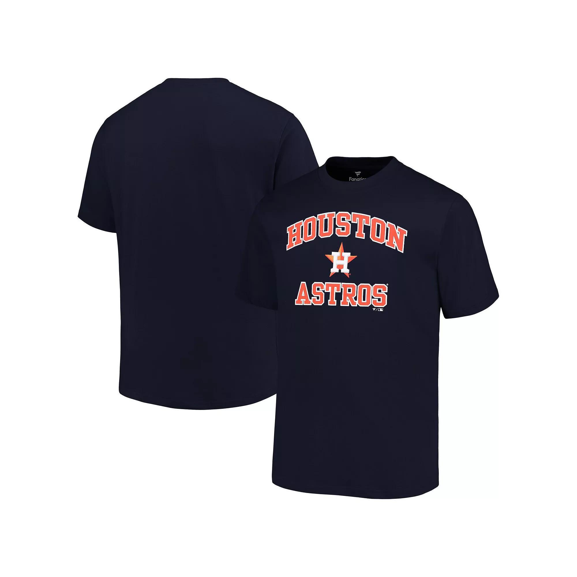 Men's Profile Navy Houston Astros Big & Tall Heart & Soul T-Shirt, Size: 4XLT, Blue Product Image