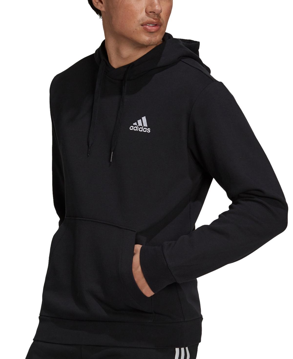 Mens adidas Feel Cozy Pullover Fleece Hoodie Product Image