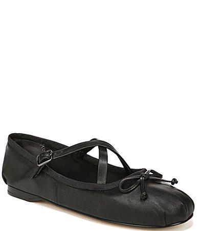 Circus NY by Sam Edelman Zuri Satin Bow Mary Jane Ballerina Flats Product Image
