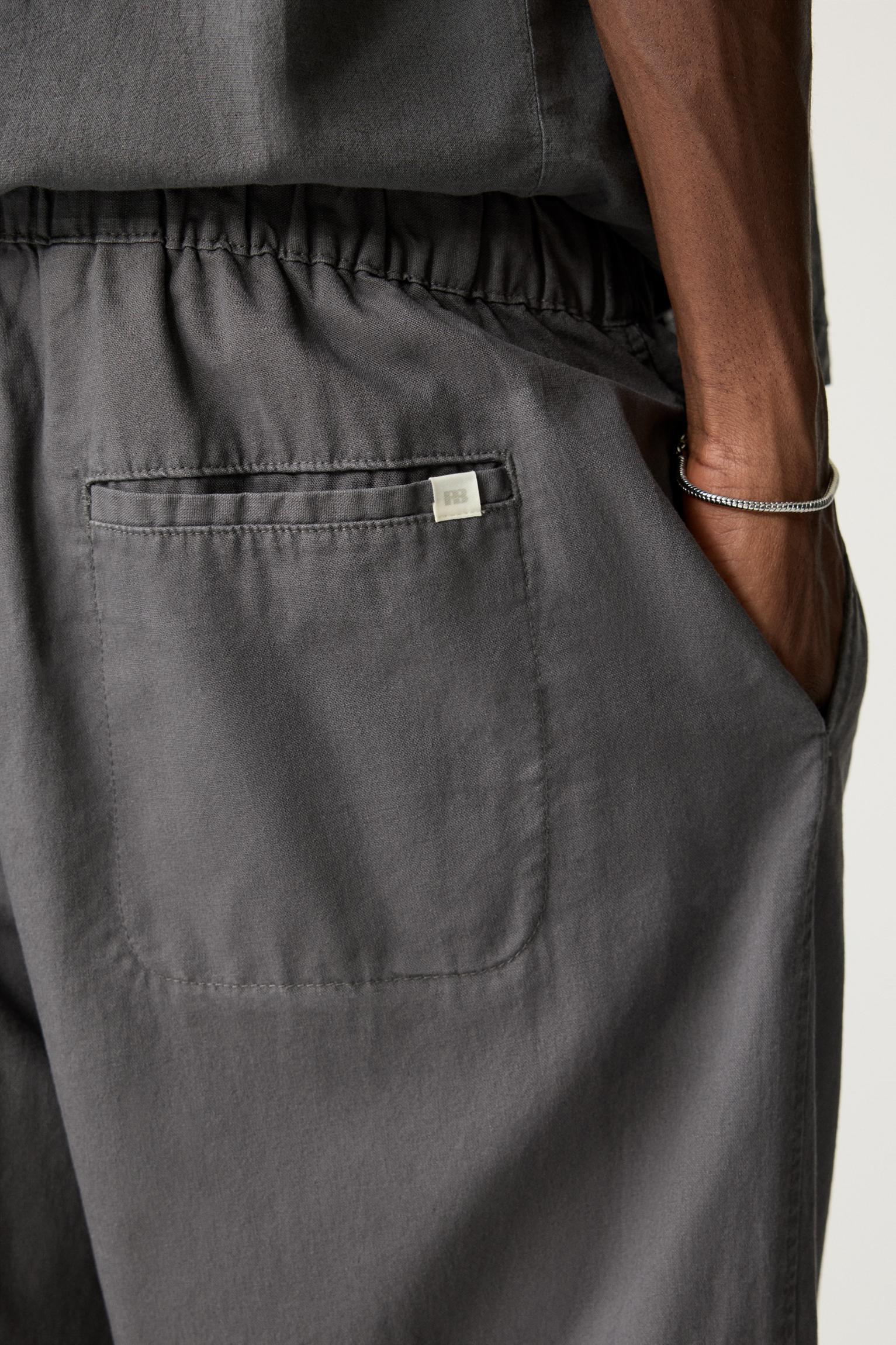 Linen blend sweatpants Product Image