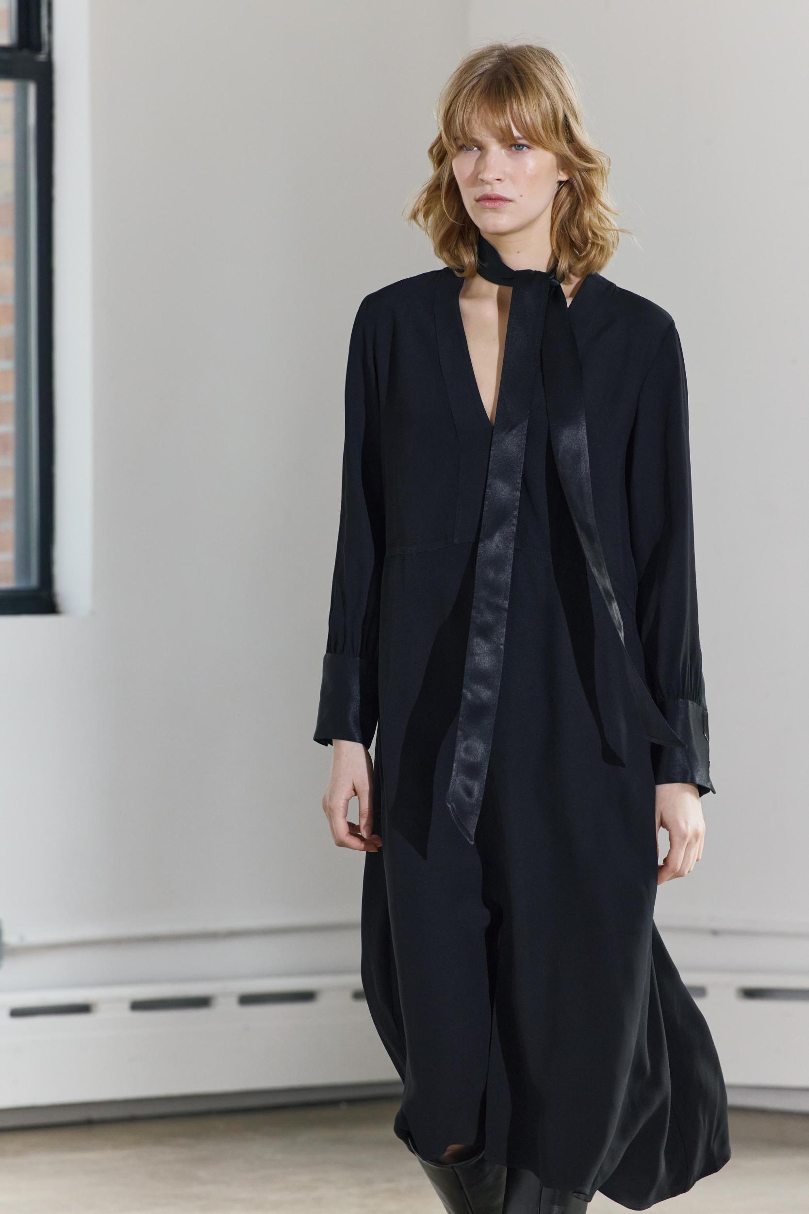 COMBINATION TIED DRESS ZW COLLECTION Product Image