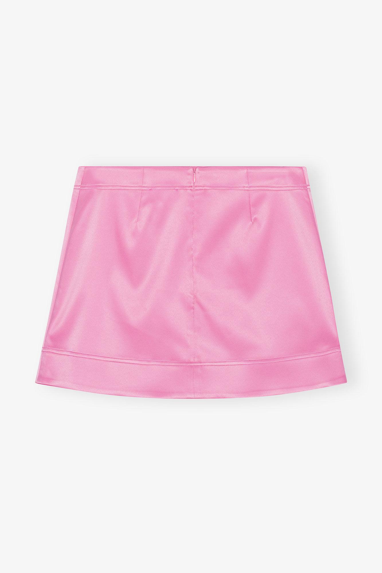 Double Satin Mini Skirt Product Image