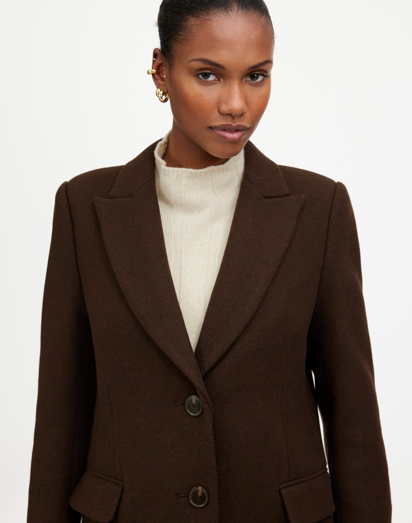 Blazer Coat in Insuluxe Fabric Product Image