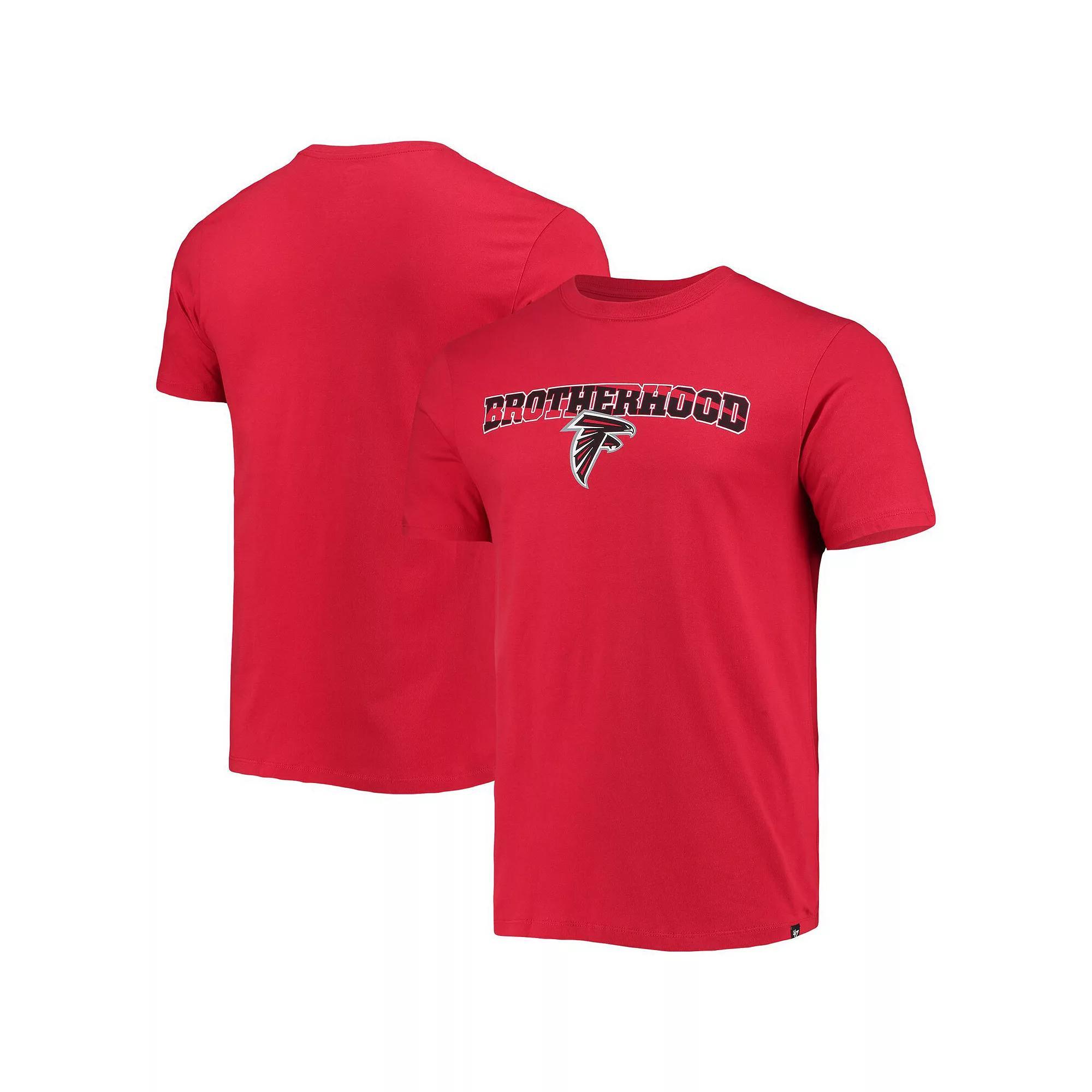 Men's '47 Red Atlanta Falcons Local T-Shirt, Size: 2XL Product Image