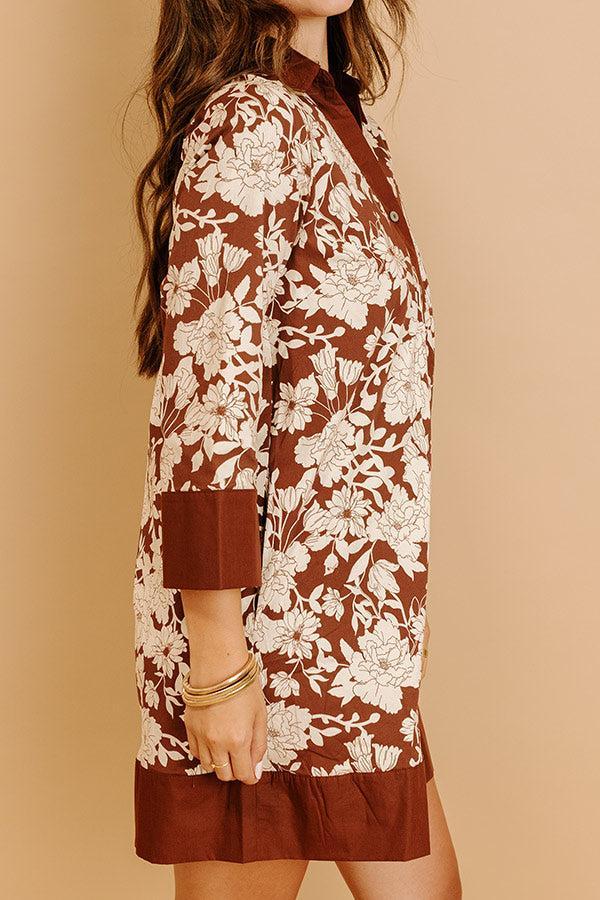 Sweet Harmony Floral Mini Dress Product Image