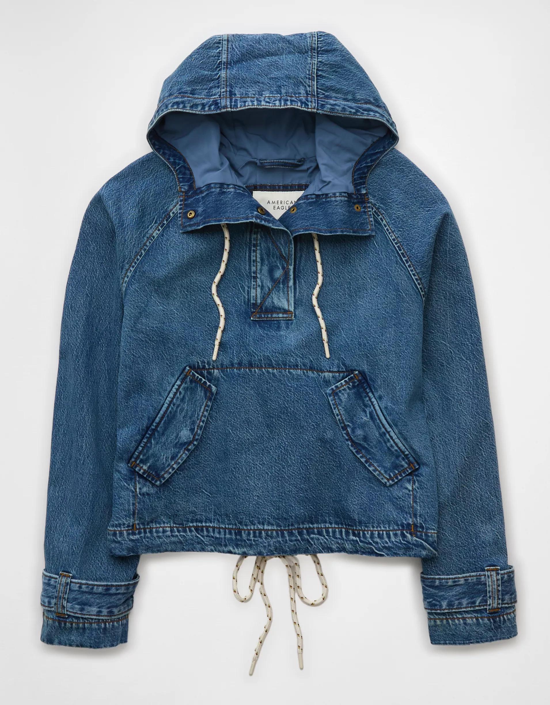 AE Popover Denim Jacket Product Image