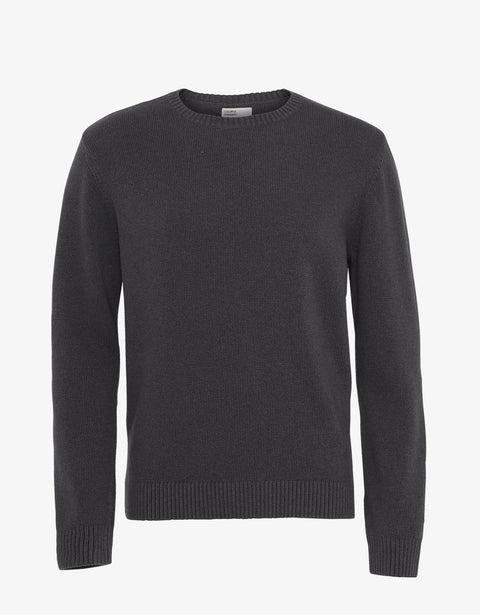 Classic Merino Wool Crew - Lava Grey Product Image