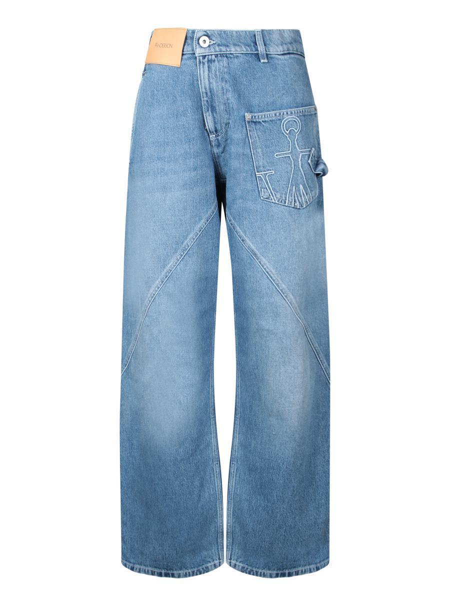 JW ANDERSON Jeans In Blue Product Image