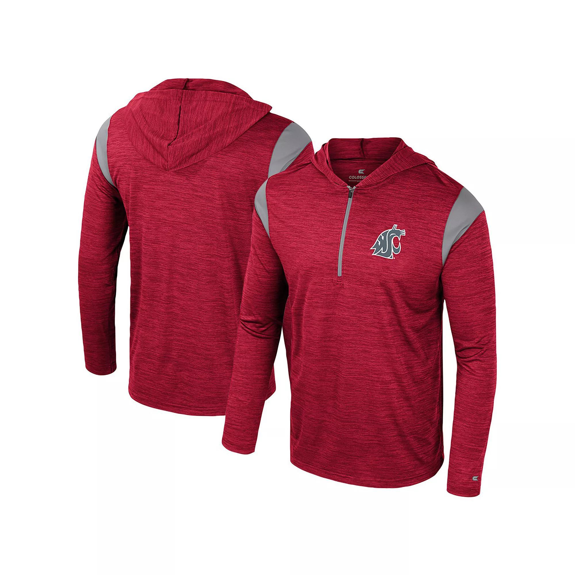 Men's Colosseum Navy Auburn Tigers Dozer Half-Zip Windshirt, Size: Medium, Blue Product Image