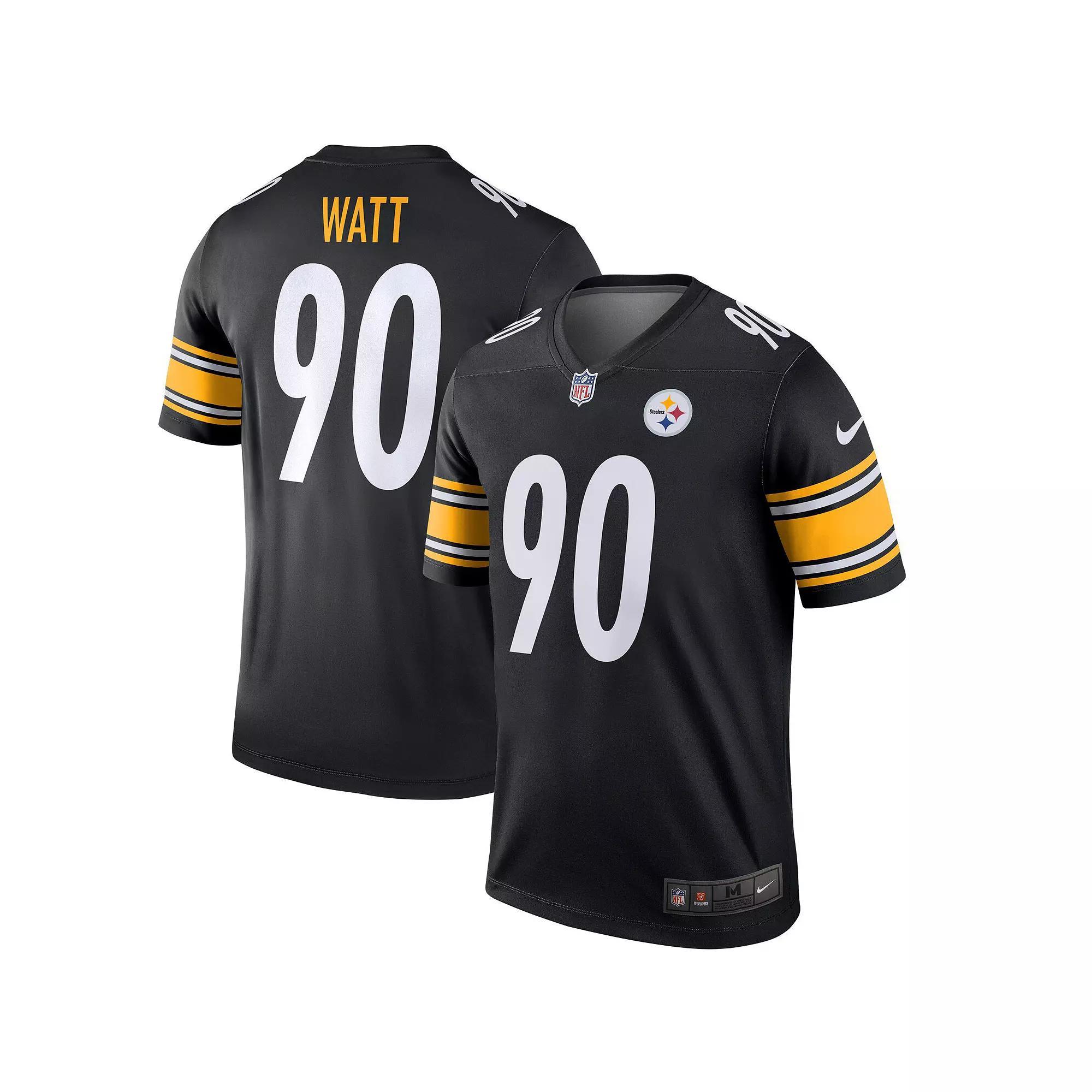 Men's Nike T.J. Watt Black Pittsburgh Steelers Legend Jersey, Size: 3XL Product Image