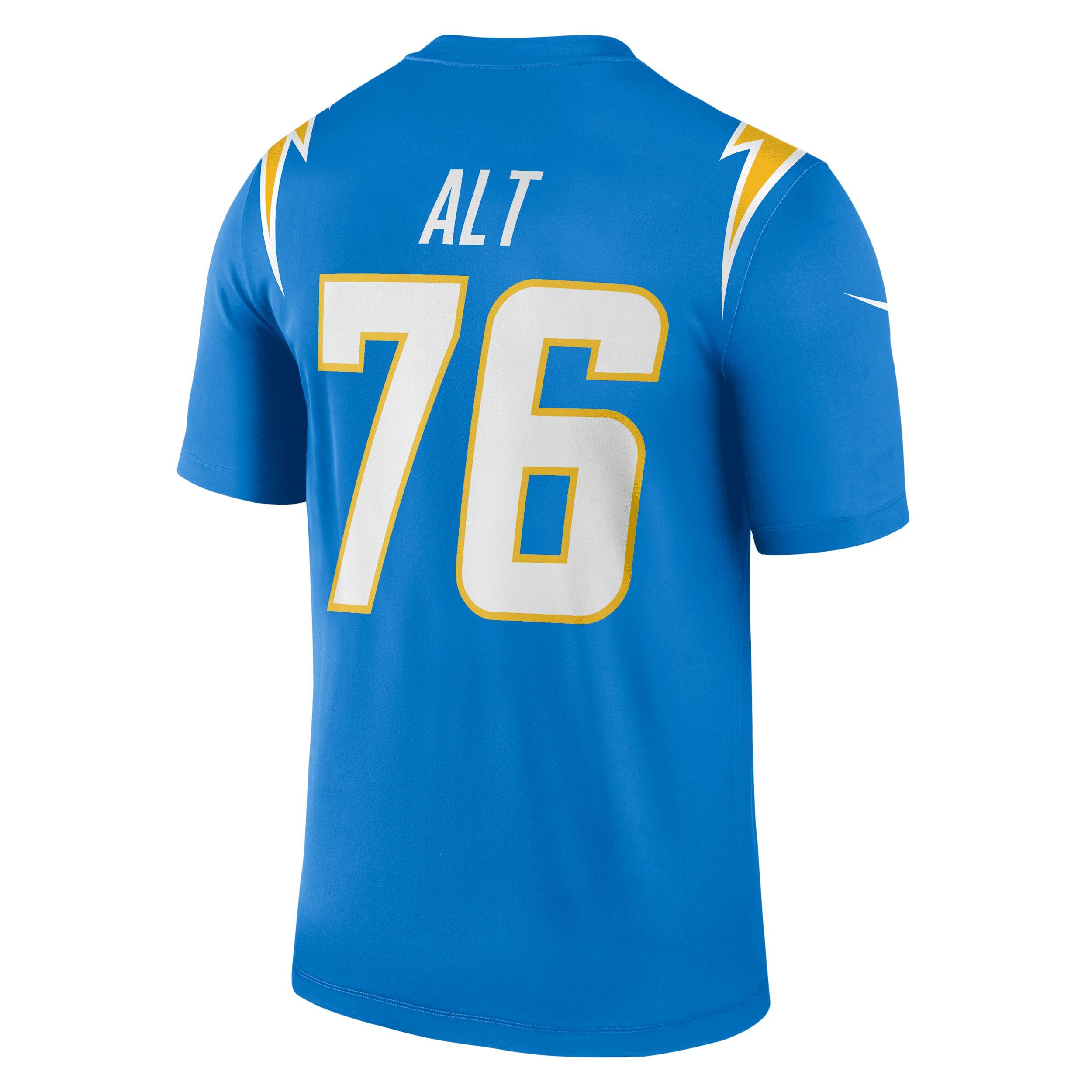 Mens Nike Joe Alt Powder Blue Los Angeles Chargers Team Legend Player Performance Top Product Image