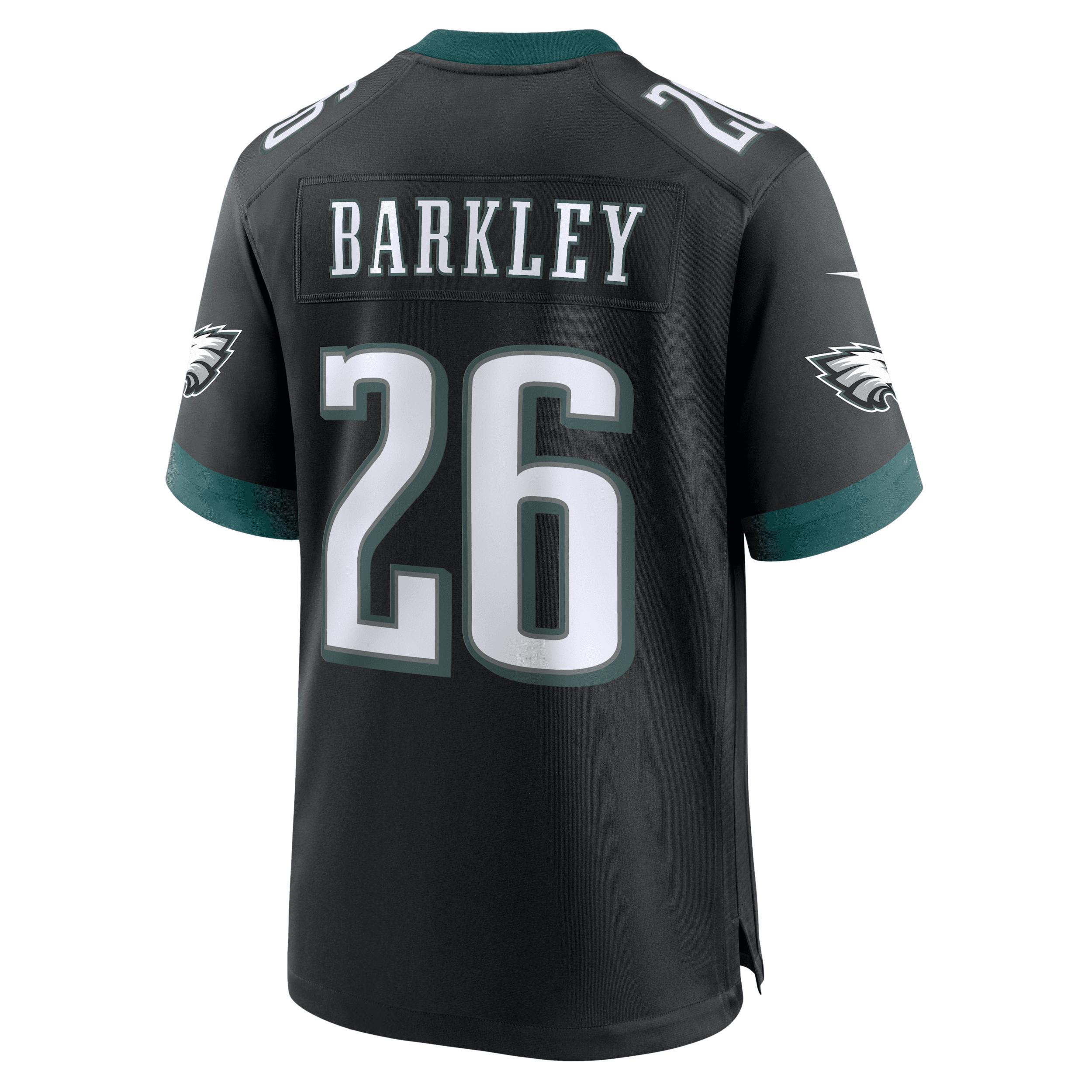 Saquon Barkley Philadelphia Eagles Nike Men's NFL Game Football Jersey Product Image