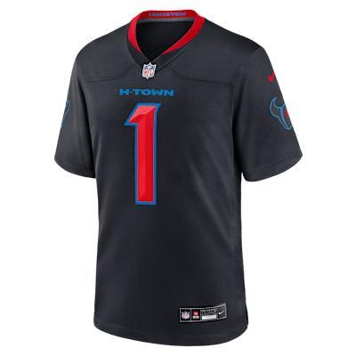 Men's Nike Jared Goff  Blue Detroit Lions Alternate Game Jersey, Size: Large Product Image